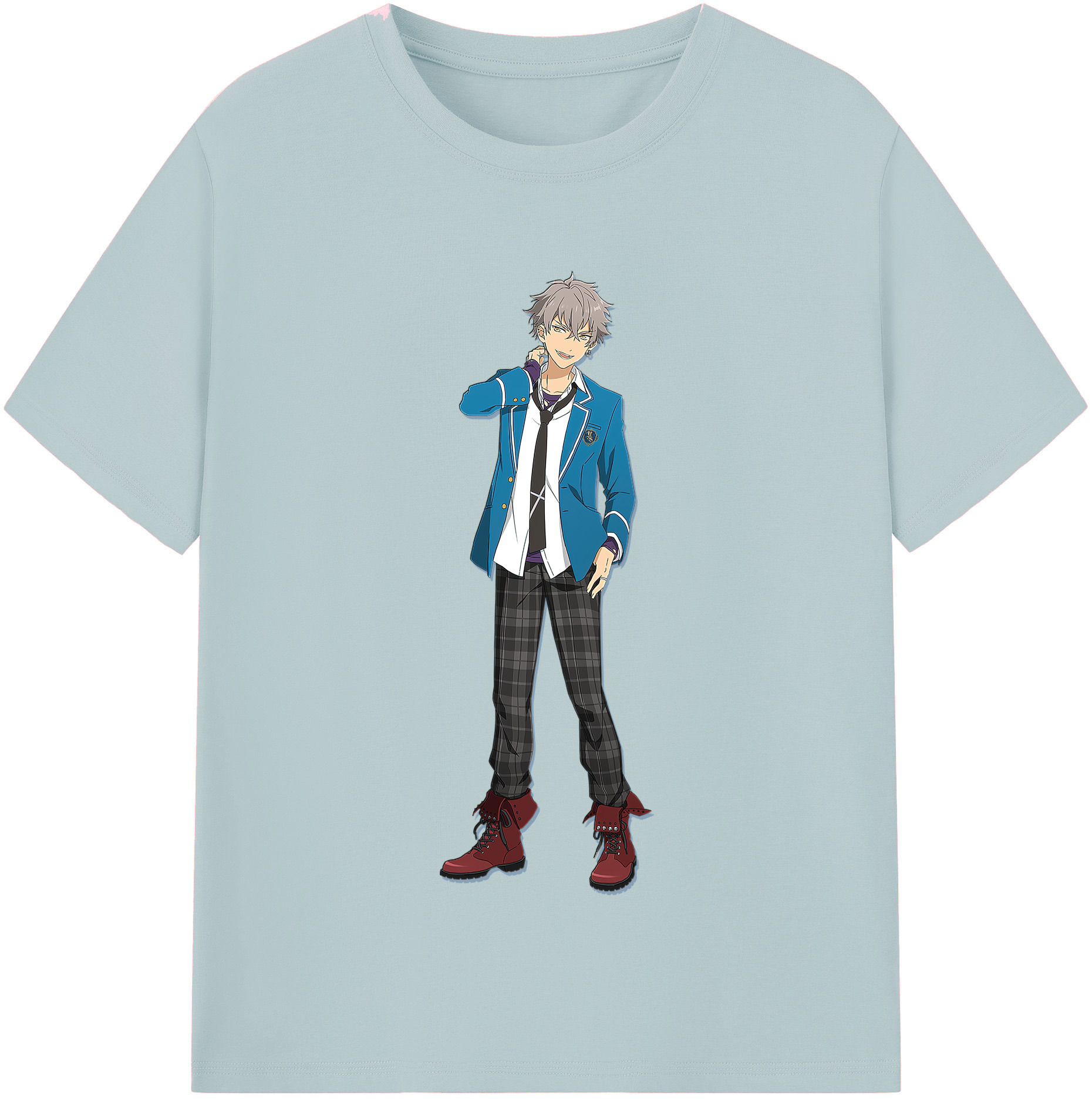 （画像用） あんさんぶるスターズ! Ensemble Stars 綿100％半袖Tシャツ（フロントプリント）